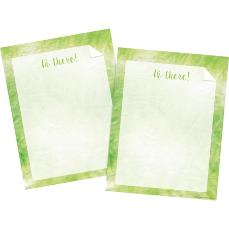 Barker Creek Lime Tie-Dye and Ombr Computer Paper, 100 sheets/Package 4339